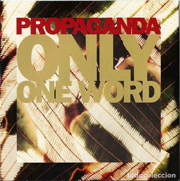 Vinyl records: Propaganda &ndash; Only One Word (Vinyl, Virgin VS1271)