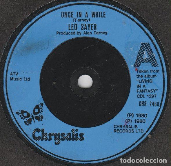 Discos de vinilo: Leo Sayer &ndash; Once In A While (Vinyl, Chrysalis CHS 2460) - Foto 3