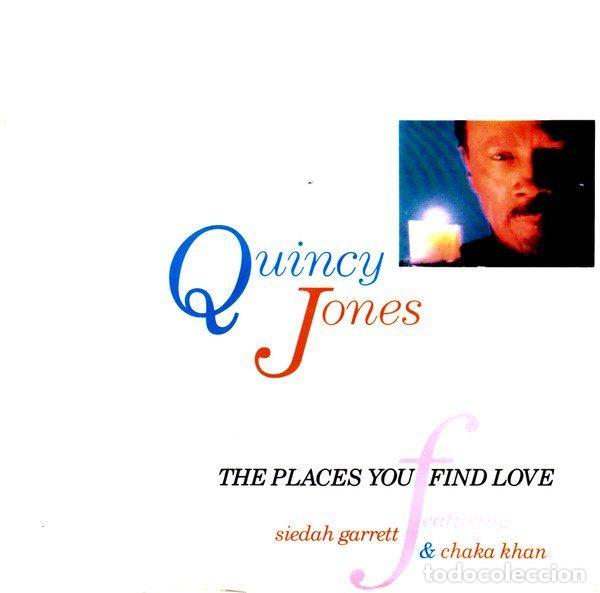 Discos de vinil: Quincy Jones Featuring Siedah Garrett & Chaka Khan &ndash; The Places You Find Love (Vinyl, Qwest...