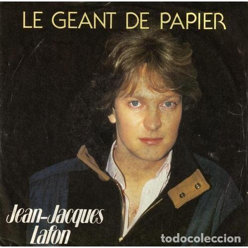 Discos de vinil: Jean-Jacques Lafon &ndash; Le G&eacute;ant De Papier (Vinyl, Ariola 106 947)