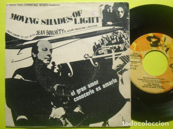 Discos de vinil: Jean Bouch&eacute;ty &ndash; Moving Shades Of Light (Vinyl, Barclay SN-20174)