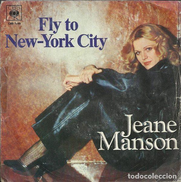 Discos de vinilo: Jeane Manson &ndash; Fly To New-York City (Vinyl, CBS CBS 7449)
