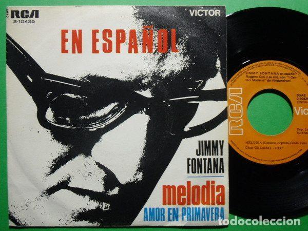 Vinyl-Schallplatten: Jimmy Fontana &ndash; En Espa&ntilde;ol - Melodia (Vinyl, RCA Victor 3-10425)