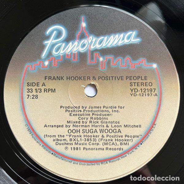 Discos de vinil: Frank Hooker & Positive People &ndash; Ooh Suga Wooga / This Feelin' (Vinyl, Panorama Records YD-12197)