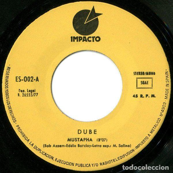 Discos de vinilo: Frank Dub&eacute; &ndash; Mustaf&aacute; (Vinyl, Impacto ES-002) - Foto 3