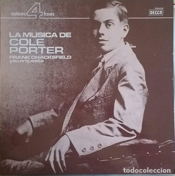 Disques de vinyle: Frank Chacksfield Y Su Orquesta &ndash; La Musica De Cole Porter (Vinyl, Decca PFS 4250)
