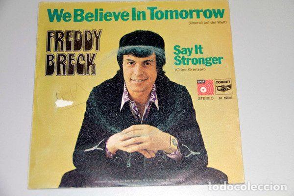 Discos de vinil: Freddy Breck &ndash; We Believe In Tomorrow (Vinyl, BASF 01-52.008)
