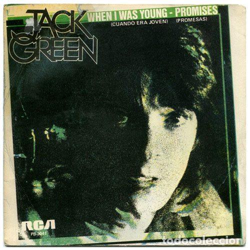 Discos de vinil: Jack Green &ndash; When I Was Young = Cuando Era Joven / Promises = Pomesas (Vinyl, RCA PB-3041)