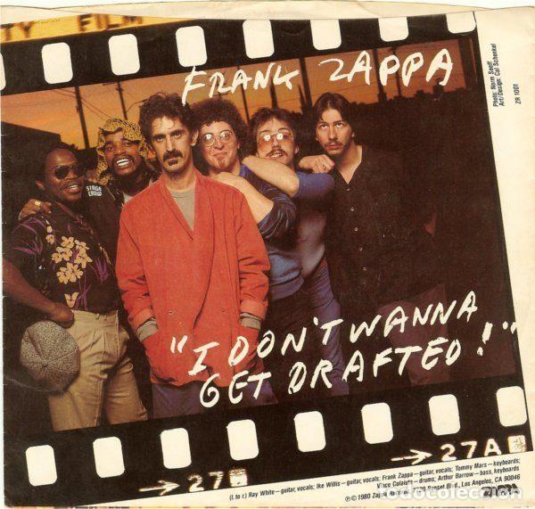 Vinyl records: Frank Zappa &ndash; I Don't Wanna Get Drafted! (Vinyl, Zappa Records ZR 1001)