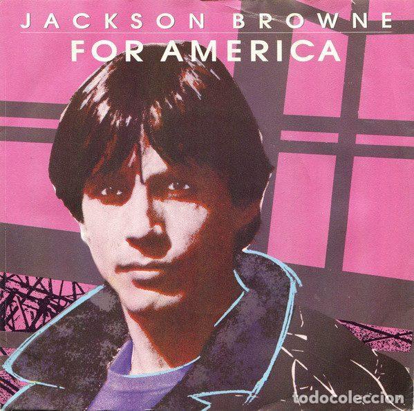 Discos de vinilo: Jackson Browne &ndash; For America (Vinyl, Asylum Records 969 566-7)