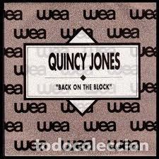 Vinyl-Schallplatten: Quincy Jones &ndash; Back On The Block (Vinyl, WEA 1.250)