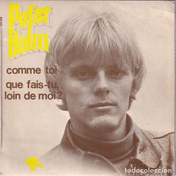 Disques de vinyle: Peter Holm &ndash; Comme Toi / Que Fais-tu, Loin De Moi? (Vinyl, Riviera 121198)