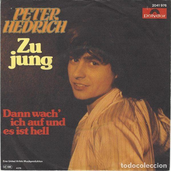 Disques de vinyle: Peter Hedrich &ndash; Zu Jung (Vinyl, Polydor 2041 976)