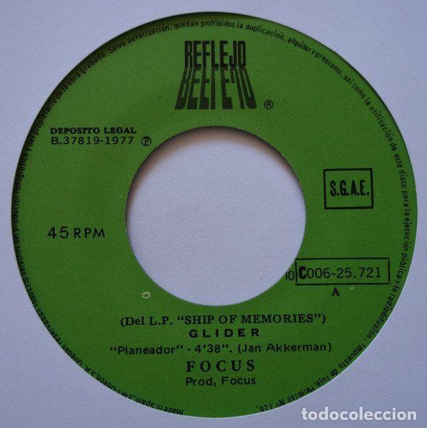 Discos de vinilo: Focus &ndash; Glider &rdquo;Planeador&rdquo; (Vinyl, Reflejo 10 C 006-25721) - Foto 3
