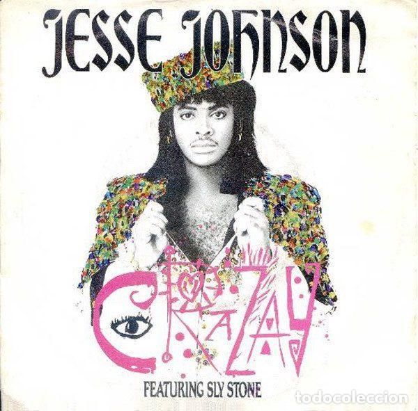 Vinyl-Schallplatten: Jesse Johnson Featuring Sly Stone &ndash; Crazay (Vinyl, A&M Records 390137-7)