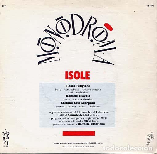 Discos de vinilo: Monodroma &ndash; E La Terra Sa (Vinyl, DRO 1D-496) - Foto 2