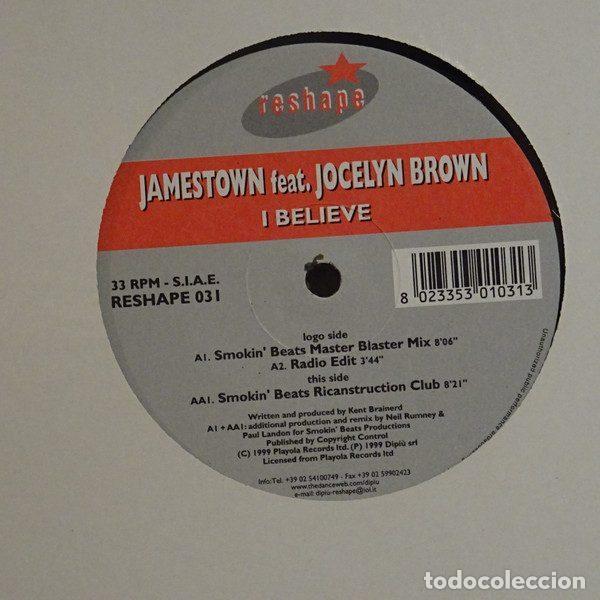 Vinyl-Schallplatten: Jamestown &ndash; I Believe (Vinyl, Reshape RESHAPE031)