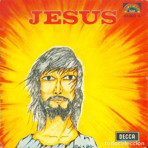 Vinyl records: Jeremy Faith And The St Mathews Church Choir And Orchestra &ndash; Jesus (Vinyl, Decca 83.003 A)