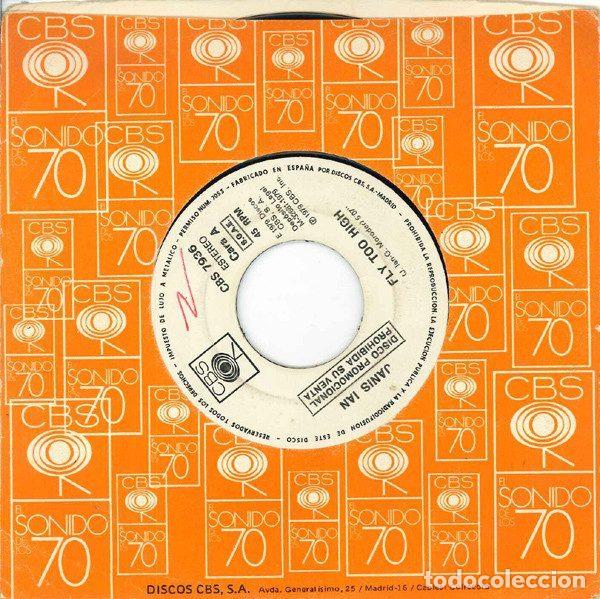 Disques de vinyle: Janis Ian &ndash; Fly Too High (Vinyl, CBS CBS 7936)