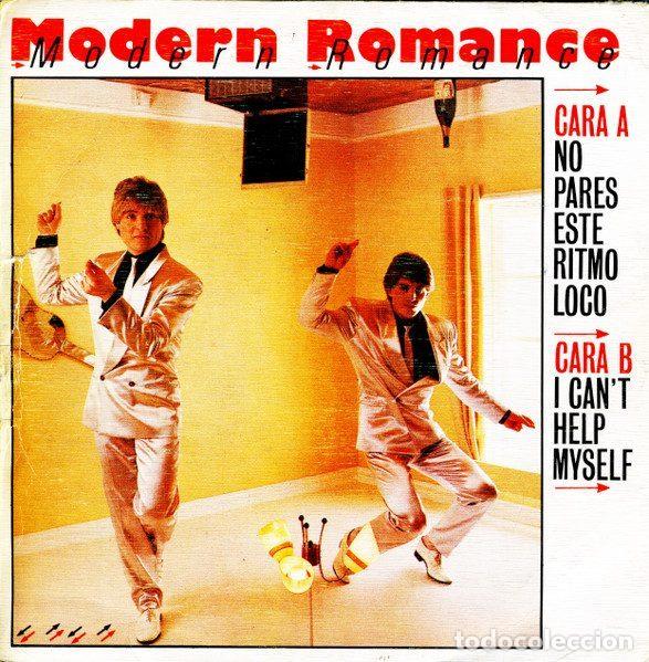 Vinyl-Schallplatten: Modern Romance &ndash; No Pares Este Ritmo Loco / I Can't Help Myself (Vinyl, WEA 24 9829-7)
