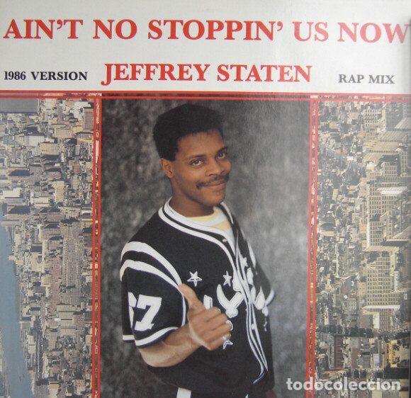 Vinyl records: Jeffrey Staten &ndash; Ain't No Stoppin' Us Now (Vinyl, Don Disco DDP 015 MX)