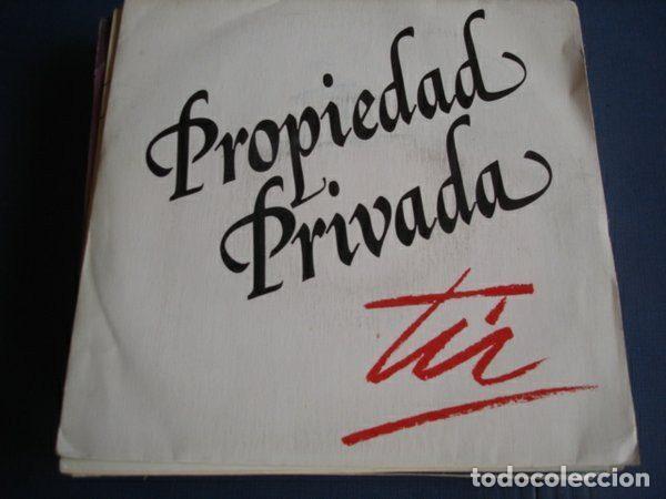 Disques de vinyle: Propiedad Privada &ndash; T&uacute; (Vinyl, Platinum's Records PRS 001)