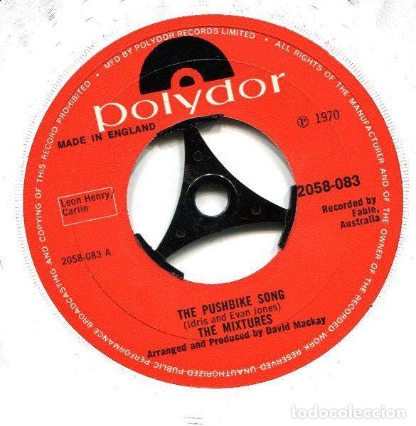 Vinyl records: The Mixtures &ndash; The Pushbike Song (Vinyl, Polydor 2058-083)