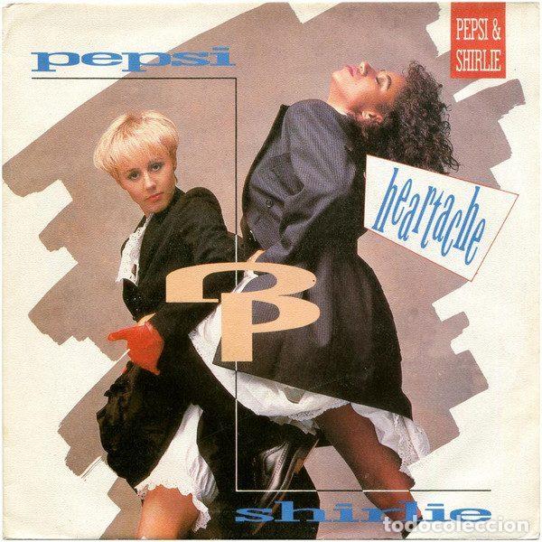 Dischi in vinile: Pepsi & Shirlie &ndash; Heartache (Vinyl, Polydor 885 470-7)