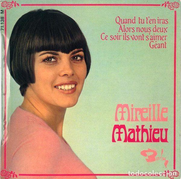 Discos de vinilo: Mireille Mathieu &ndash; Quand Tu T'en Iras (Vinyl, Barclay 71.138 M)