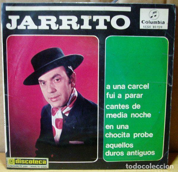 Discos de vinilo: Jarrito &ndash; A Una Carcel Fui A Parar (Vinyl, Columbia SCGE 80.929)