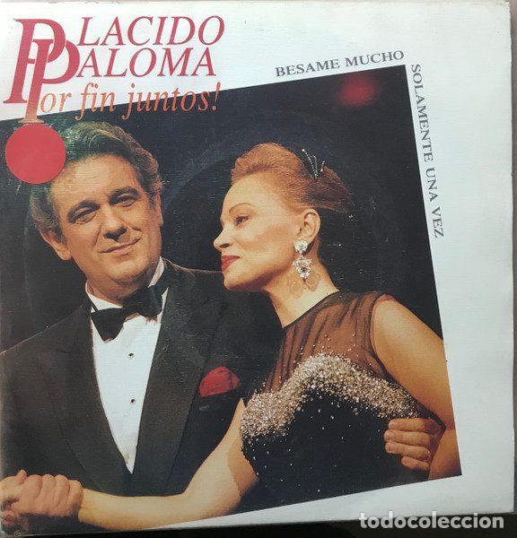 Dischi in vinile: Placido Domingo, Paloma San Basilio &ndash; Besame Mucho (Vinyl, Hispavox 006 40 2384 7)