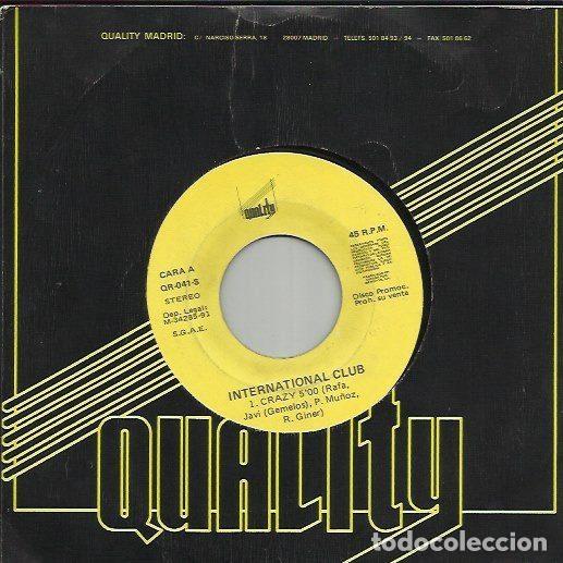 Dischi in vinile: International Club &ndash; Crazy (Vinyl, Quality Madrid QR-041-S)