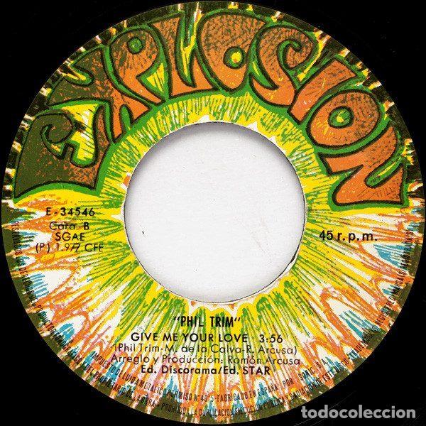 Discos de vinilo: Phil Trim &ndash; Solo (Vinyl, Explosi&oacute;n E-34546) - Foto 4