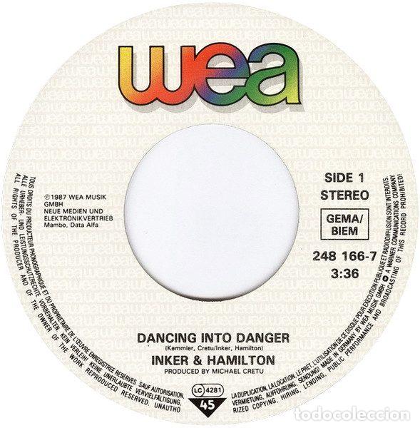 Discos de vinilo: Inker & Hamilton &ndash; Dancing Into Danger (Vinyl, WEA 248 166-7) - Foto 3