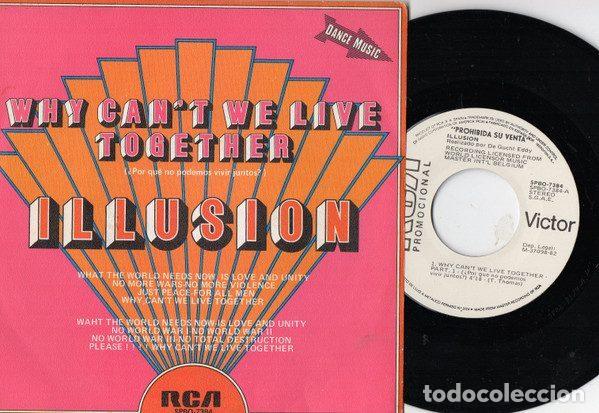 Discos de vinil: Illusion &ndash; Why Can't We Live Together (Vinyl, RCA SPBO-7384)