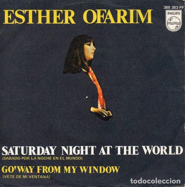 Vinyl records: Esther Ofarim &ndash; Saturday Night At The World (Vinyl, Philips 388 383 PF)