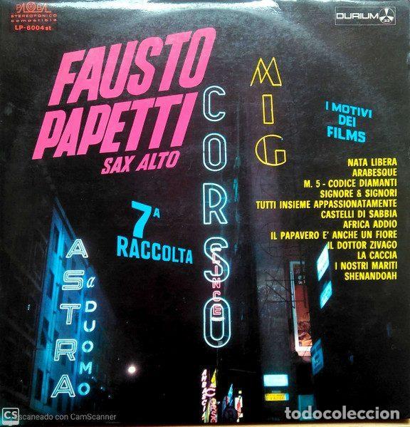 Dischi in vinile: Fausto Papetti &ndash; 7a Raccolta (Vinyl, Durium LP - 6004)