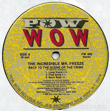 Discos de vinil: The Incredible Mr. Freeze &ndash; Back To The Scene Of The Crime (Vinyl, Pow Wow Records PW 409)
