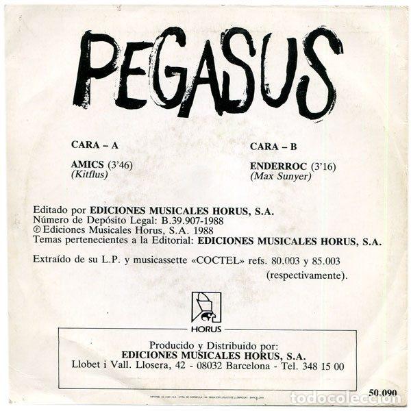 Discos de vinilo: Pegasus &ndash; Amics (Vinyl, Horus 50.090) - Foto 2