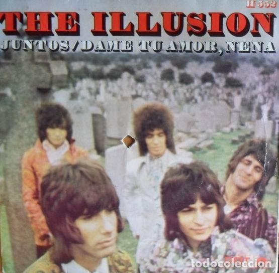 Discos de vinil: The Illusion &ndash; Juntos / Dame Tu Amor, Nena (Vinyl, Dot Records H-552)
