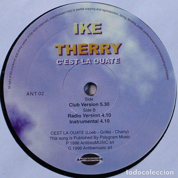 Discos de vinilo: Ike Therry &ndash; Cest La Ouate (Vinyl, antibemusic ANT 02) - Foto 3