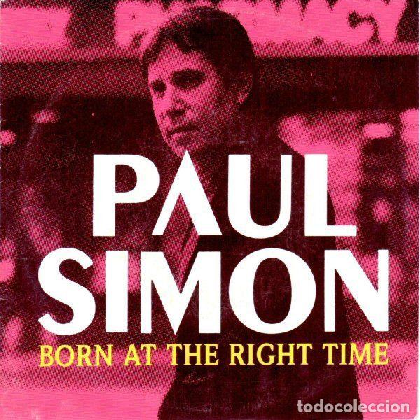Discos de vinil: Paul Simon &ndash; Born At The Right Time (Vinyl, WEA 1381)