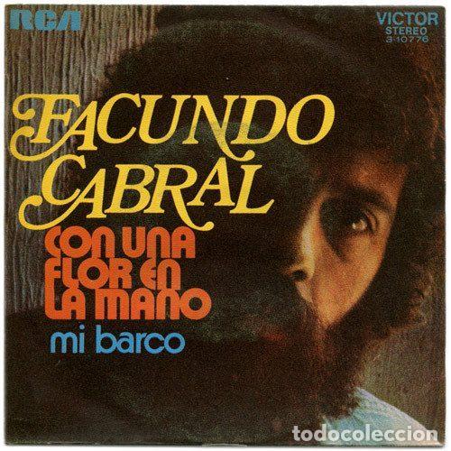 Vinyl-Schallplatten: Facundo Cabral &ndash; Con Una Flor En La Mano (Vinyl, RCA Victor 3-10776)