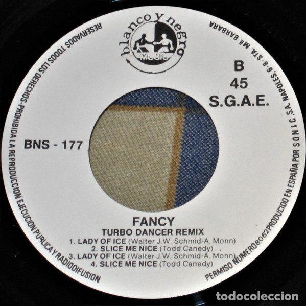 Discos de vinilo: Fancy &ndash; Latin Fire (Vinyl, Blanco Y Negro BNS-177) - Foto 4