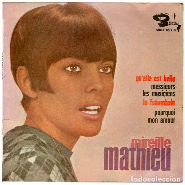 Discos de vinilo: Mireille Mathieu &ndash; Qu'Elle Est Belle (Vinyl, Barclay SBGE 83 213)
