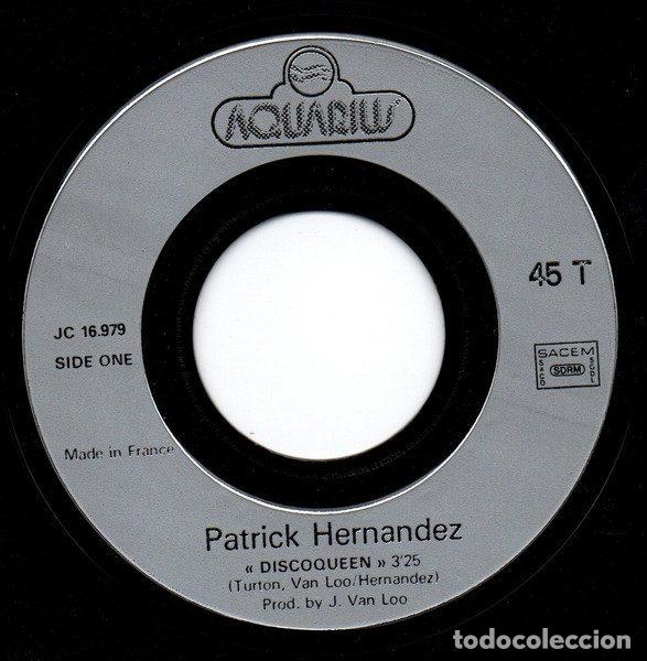 Discos de vinilo: Patrick Hernandez &ndash; Disco Queen (Vinyl, Aquarius JC 16.979) - Foto 3