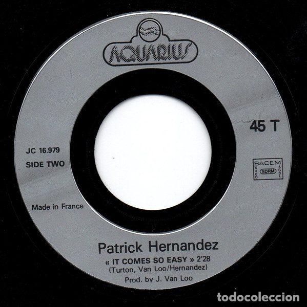 Discos de vinilo: Patrick Hernandez &ndash; Disco Queen (Vinyl, Aquarius JC 16.979) - Foto 4