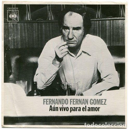 Vinyl records: Fernando Fernan Gomez &ndash; A&uacute;n Vivo Para El Amor (Vinyl, CBS CBS 3639)