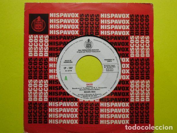 Disques de vinyle: Miguel Rios &ndash; United (Vinyl, Hispavox CP - 107)