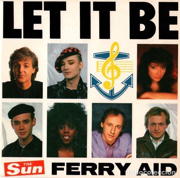 Disques de vinyle: Ferry Aid &ndash; Let It Be (Vinyl, CBS CBS 650796 7)